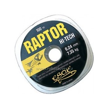 ESOX Raptor Hi-Tech 100 m 0,18 mm