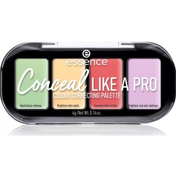 Essence CONCEAL like a PRO paleta korektorů 4 g