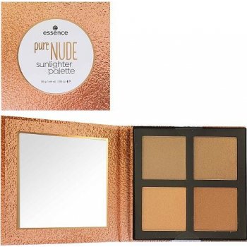 Essence Pure Nude Sunlighter paletka rozjasňovačů 30 g