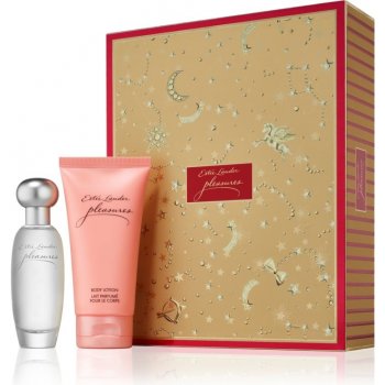 Estée Lauder Holiday Pleasures Eau De Parfum parfémovaná voda pro ženy 30 ml + Pleasures Body Lotion tělové mléko 75 ml