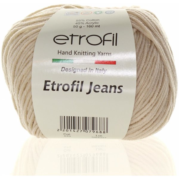 Etrofil Jeans světle béžová 070