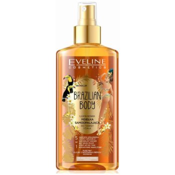 Eveline Cosmetics Brazilian body luxusní samoopalovací sprej na tvář i tělo 150 ml