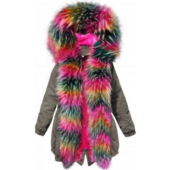 Fashionweek parka RainBOW F216 muticolor