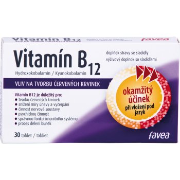 Favea Vitamín B12 30 tablet