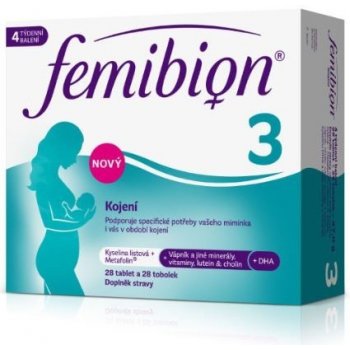 Femibion 3 Kojení 28 tablet + 28 kapslí 56 tablet