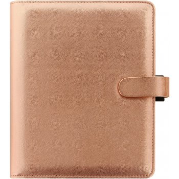 Filofax Saffiano Rose Gold A5 týdenní 2018