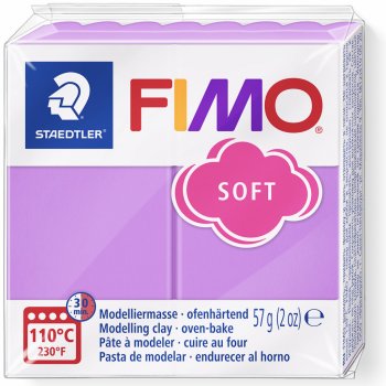 Fimo Staedler soft světle fialová 57 g