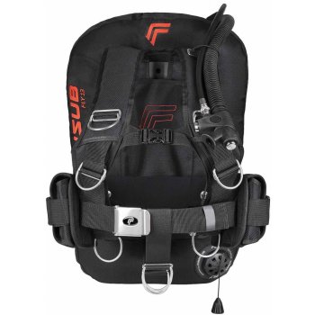 Finnsub FLY SET 13D COMFORT ALU/SS Backplate Hliník