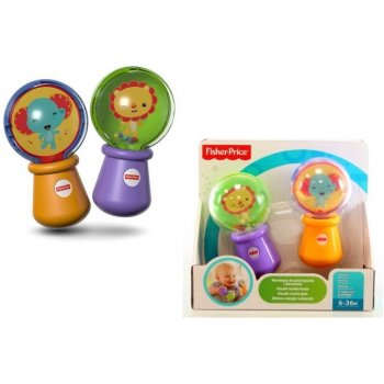 Fisher-Price Baby Rumba koule set 1 pár se zvířátky