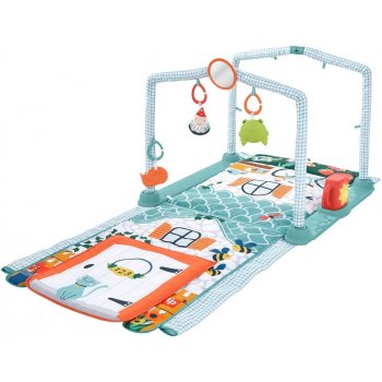 Fisher Price Hrací dečka s domečkem se zvuky HJK45