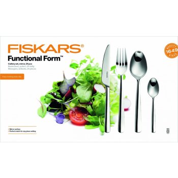 Fiskars souprava příborů Functional Form, lesklé provedení 24 ks