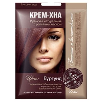 Fitocosmetic krémová henna s lopuchovým olejem 