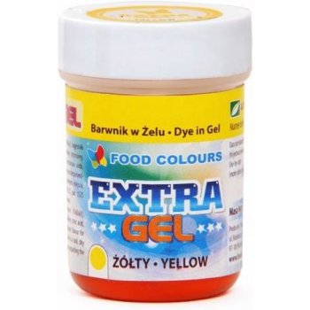 Food Colours Gelová barva Extra Yellow extra žlutá 35 g