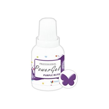 Food Colours Gelová barva PowerGel Purple Bliss 20 g