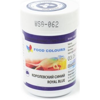 Food Colours Gelová barva Royal Blue královsky modrá 35 g