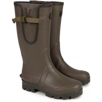 Fox Holínky Neoprene lined Camo/Khaki Rubber Boot