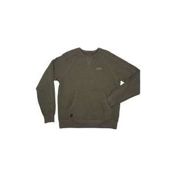 Fox Mikina Chunk Crew Pouch Sweatshirt Green Marl