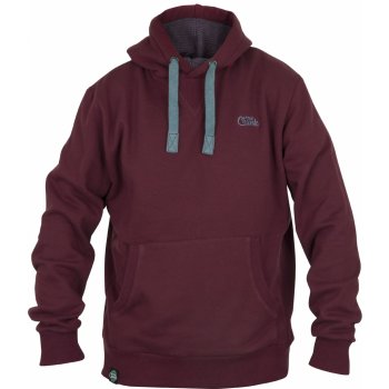 Fox mikina s kapucí Chunk Ribbed Hoody Burgundy