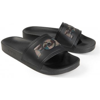 Fox Pantofle Sliders Black