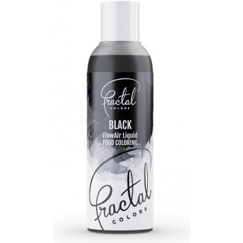 Fractal Colors Colors Airbrush barva tekutá Black 100 ml