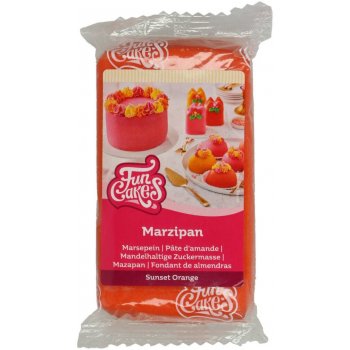 FunCakes Chutný Marcipán 250 g Sunset Orange