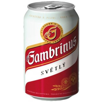 Gambrinus Originál 10° 24 x 0,33 l (karton)