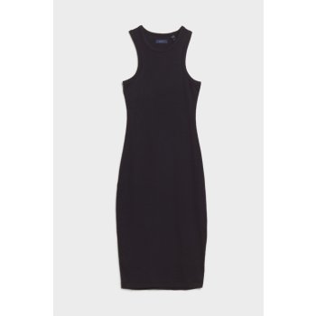 Gant Slim Tank Top Dress modrá