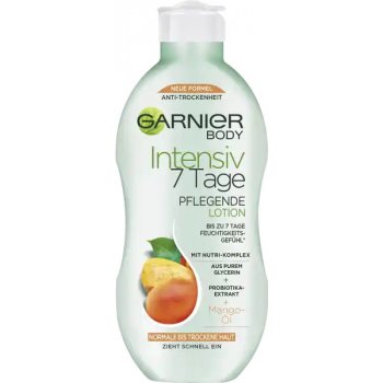 Garnier Body tělové mléko Intensiv 7 Tage Mango-Öl 400 ml