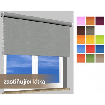 Garol Roleta na zeď Maxi Polyester - připevnění na zeď - strop 150x170 cm