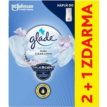 Glade by Brise One Touch Vůně čistoty, náhradní náplň do osvěžovače vzduchu 3 x 10 ml