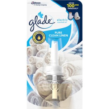 Glade Electric Pure Clean Linen náplň do osvěžovače vzduchu, 20 ml