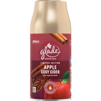 Glade Merry Berry & Bright automatický osvěžovač vzduchu s vůní merlotu, lesních plodů a koření, náhradní náplň sprej 269 ml