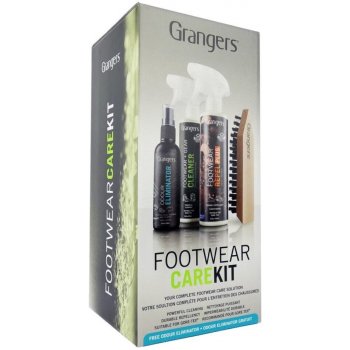 Grangers footwear care kit 275ML X 2 100ML X 1