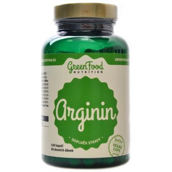 GreenFood Arginin 120 kapslí