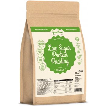 GreenFood Low Sugar Protein Pudding čokoláda 400 g