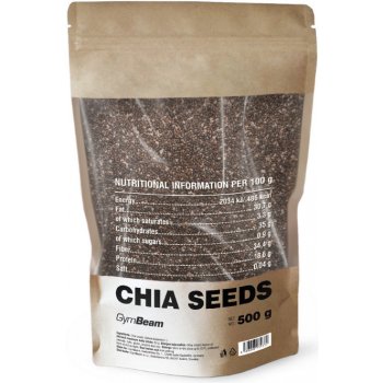 GymBeam Chia semínka 500 g