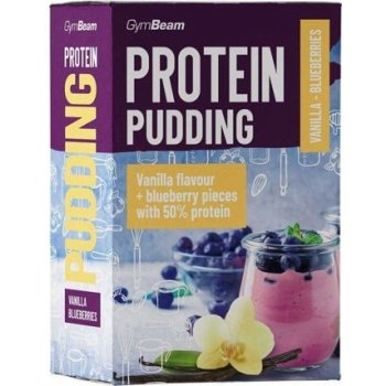 GymBeam Protein puding Double chocolate Chunk 500 g