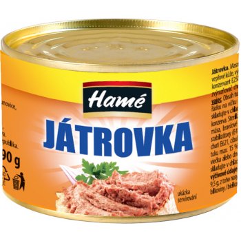 Hamé Játrovka paštika 190g