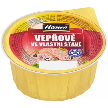 Hamé Vepřové ve vlastní šťávě 125 g