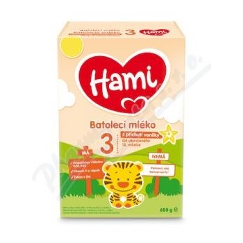 Hami 3 s příchutí vanilky 600 g