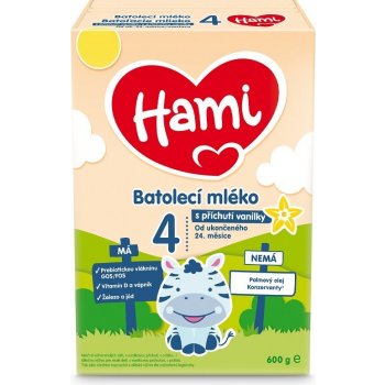 Hami 4 s příchutí vanilky 600 g