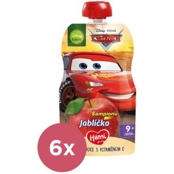 Hami Disney Cars Jablíčko 6 x 110 g