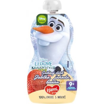 Hami Disney Frozen kapsička jablko jahoda banán Olaf 110 g