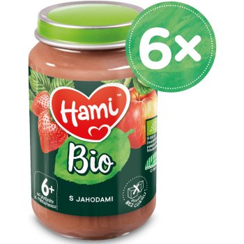 Hami ovocný s jahodami Bio 6 x 190 g