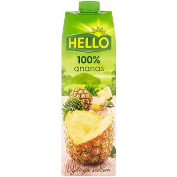 Hello Ananas 100% 1000 ml