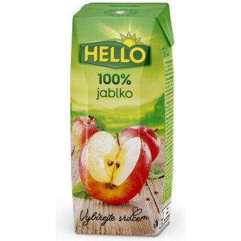 Hello Jablko 100% 18 x 250 ml