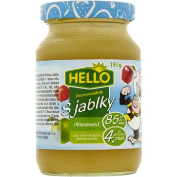 Hello Ovocná s jablky a vitaminem C 190 g