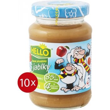 Hello s jablky a vitaminem C 10 x 190 g