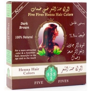 Henna tmavě hnědá Egyptská 100% přírodní na vlasy 100 g