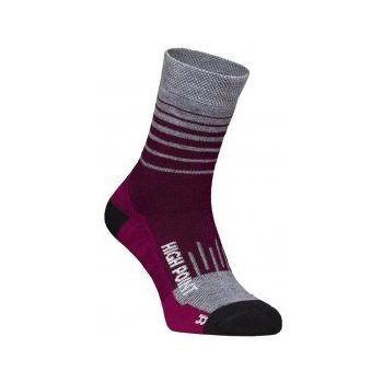 High Point MOUNTAIN MERINO 3.0 LADY SOCKS purple/grey